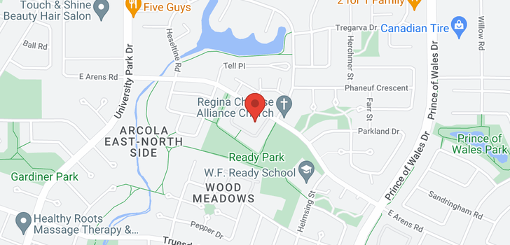map of 212 2909 Arens RD